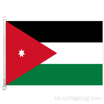 Bandera de Jordania 90 * 150 cm 100% poliéster